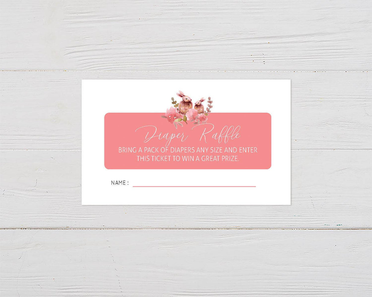 Rabbits and Roses Shower - goprintplus