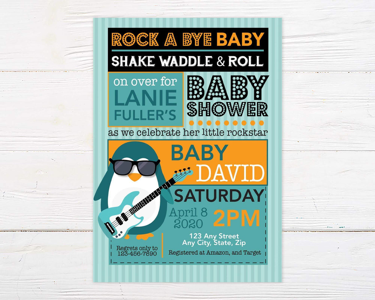 Rock A Bye Baby Shower - goprintplus