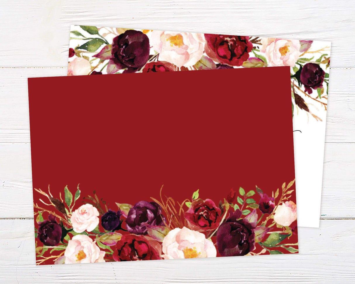 Rose Cascade Invitation - goprintplus