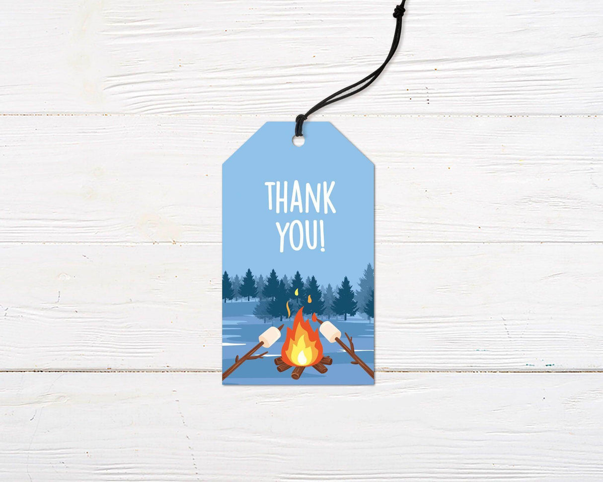 S'more Fun Favor Tag - goprintplus