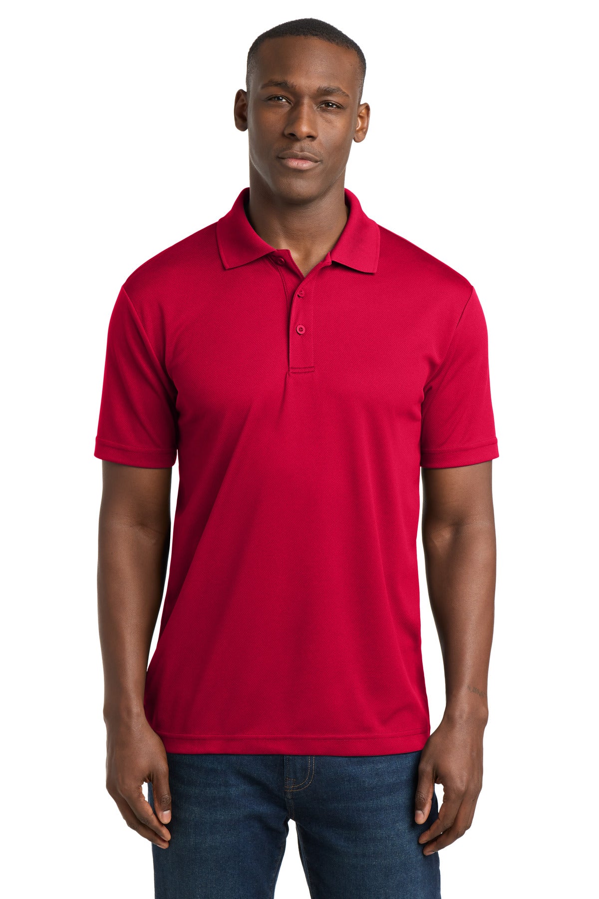 - Sport-Tek ® PosiCharge ® RacerMesh ® Polo. ST640 -