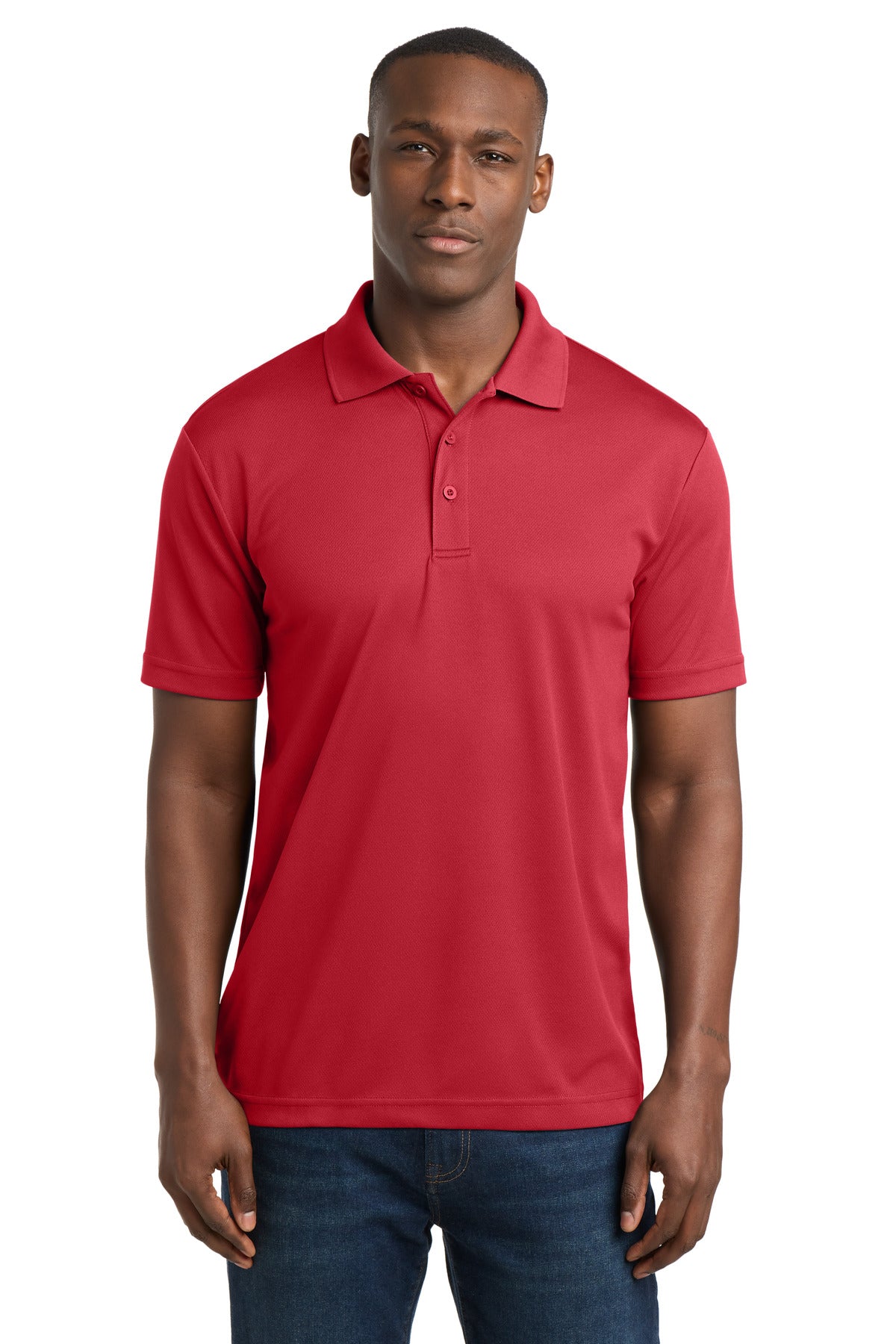 - Sport-Tek ® PosiCharge ® RacerMesh ® Polo. ST640 -