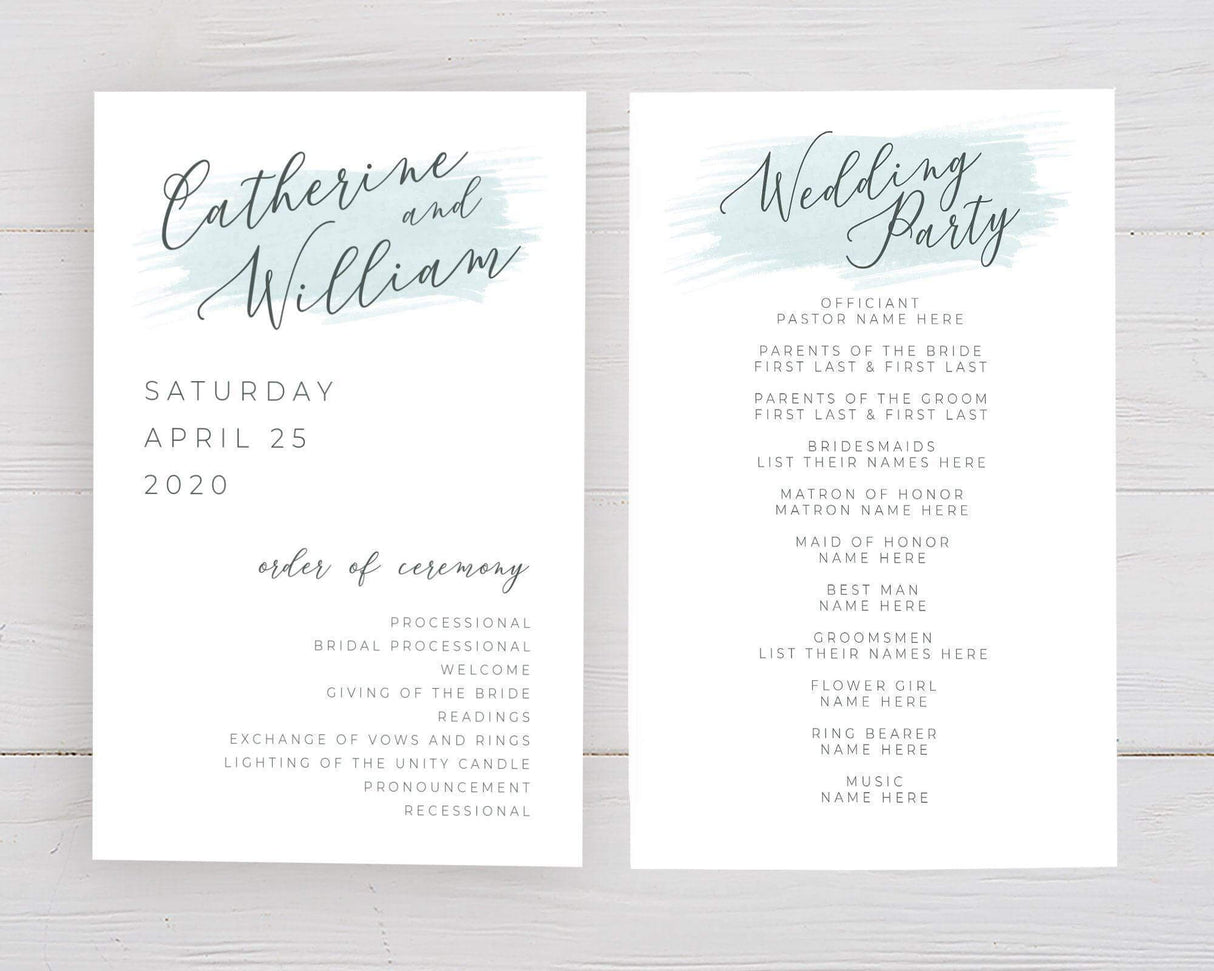 Seafoam Brushstroke Program - goprintplus