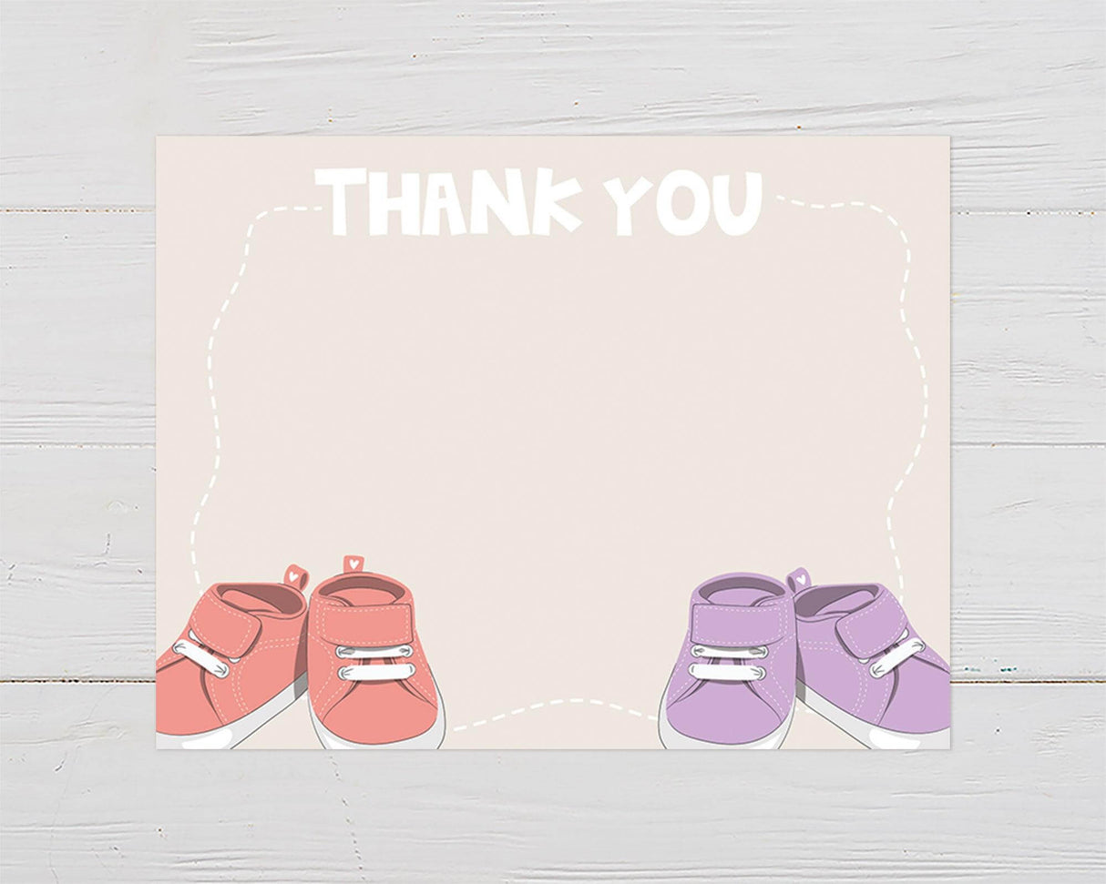 Seeing Double Thank You Card - goprintplus