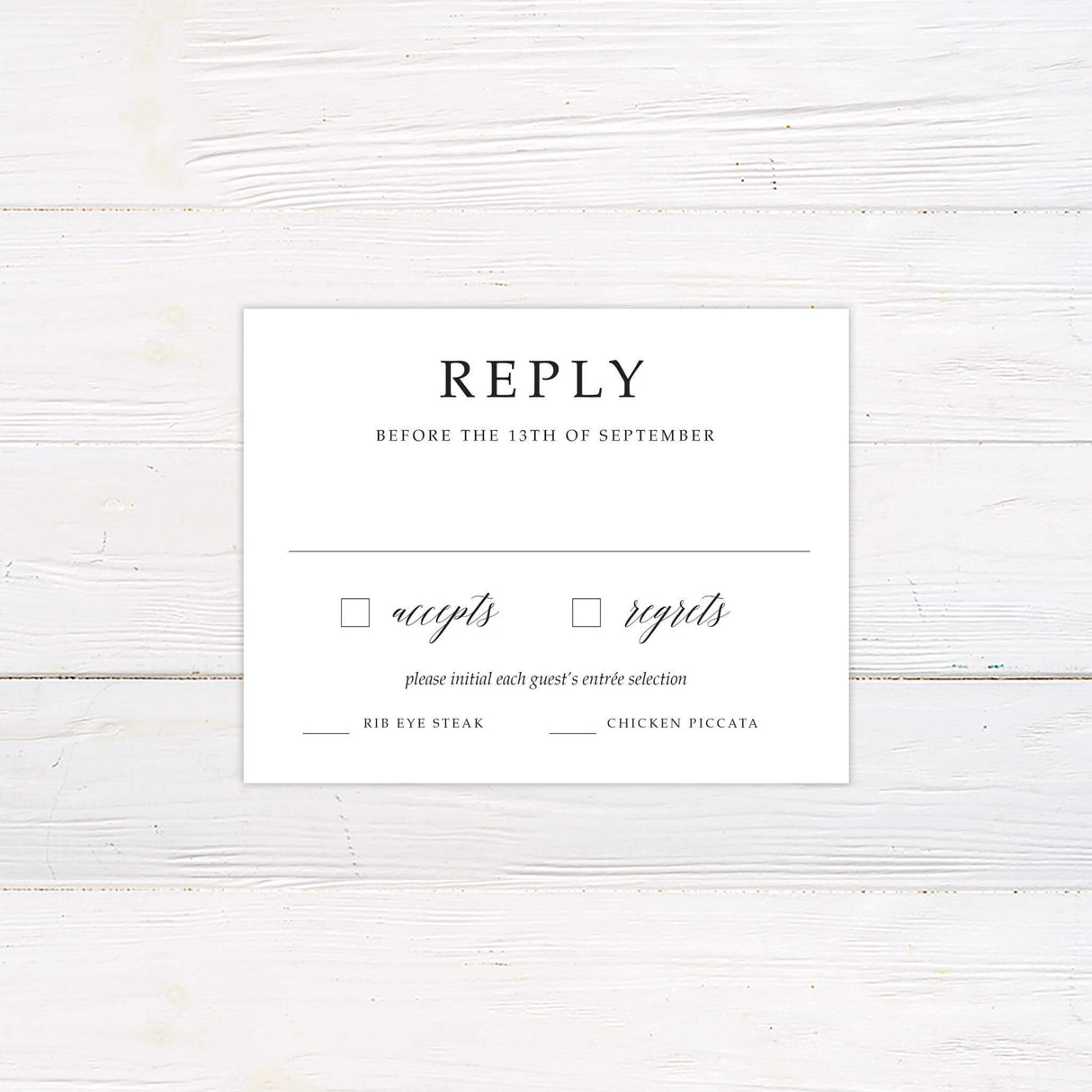 Sketched Mountainside Invitations - goprintplus