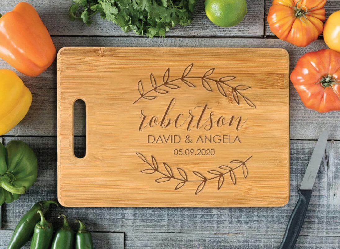Bamboo Rectangle Cutting Board - goprintplus