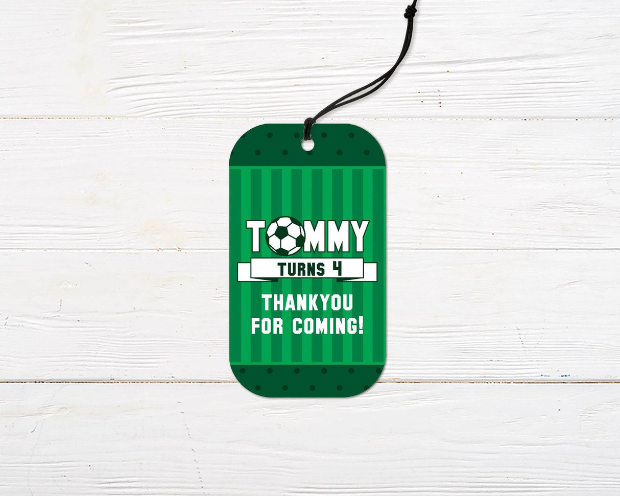 Soccer Birthday Favor Tag - goprintplus