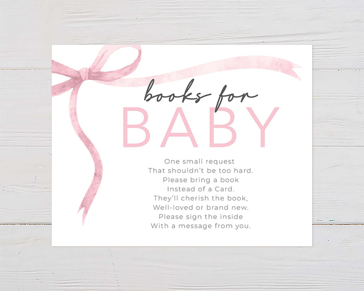 Soft Ribbon Baby Shower Invitation with watercolor ribbon and elegant text, perfect for celebrating and inviting loved ones.