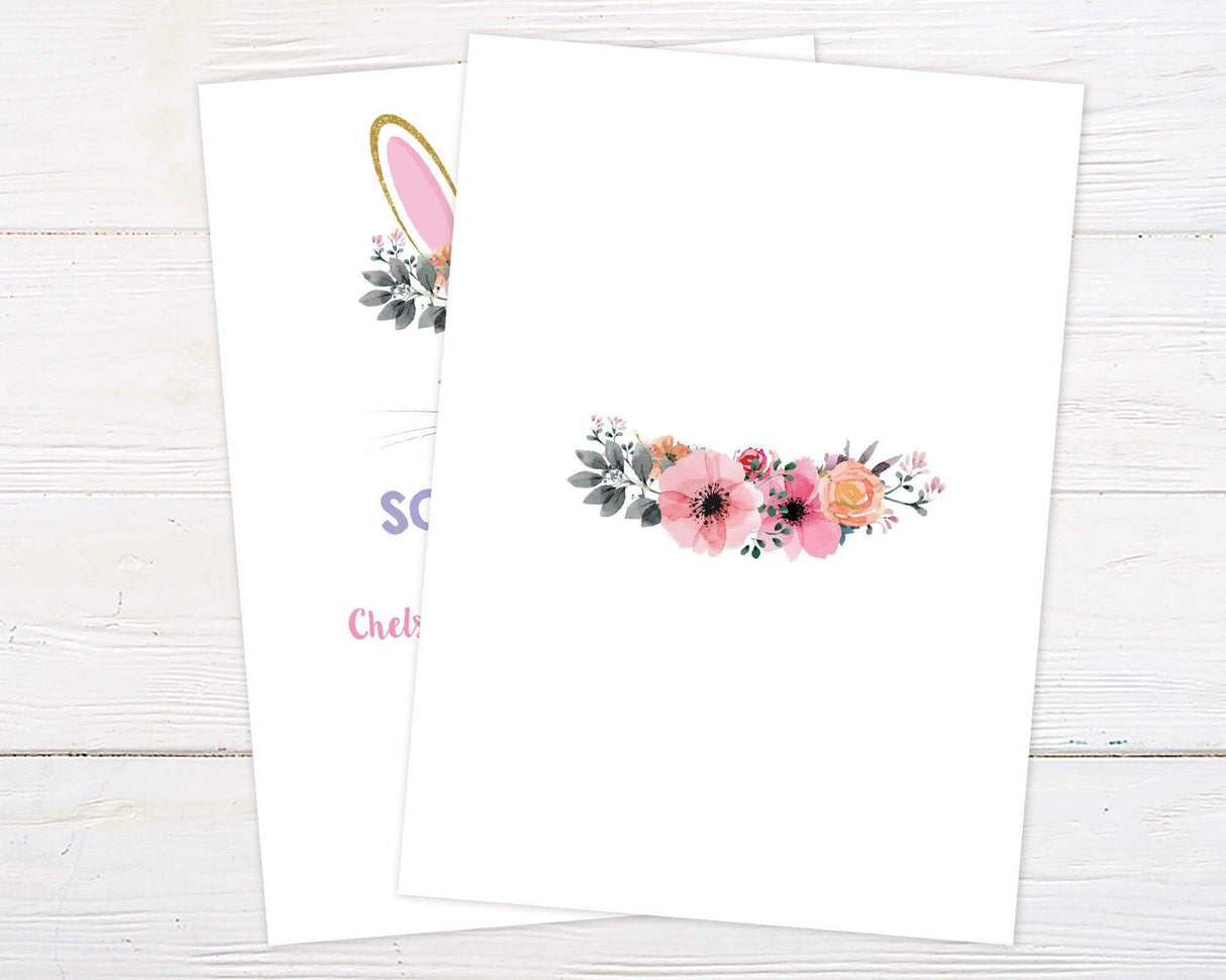 Some Bunny Invitation - goprintplus