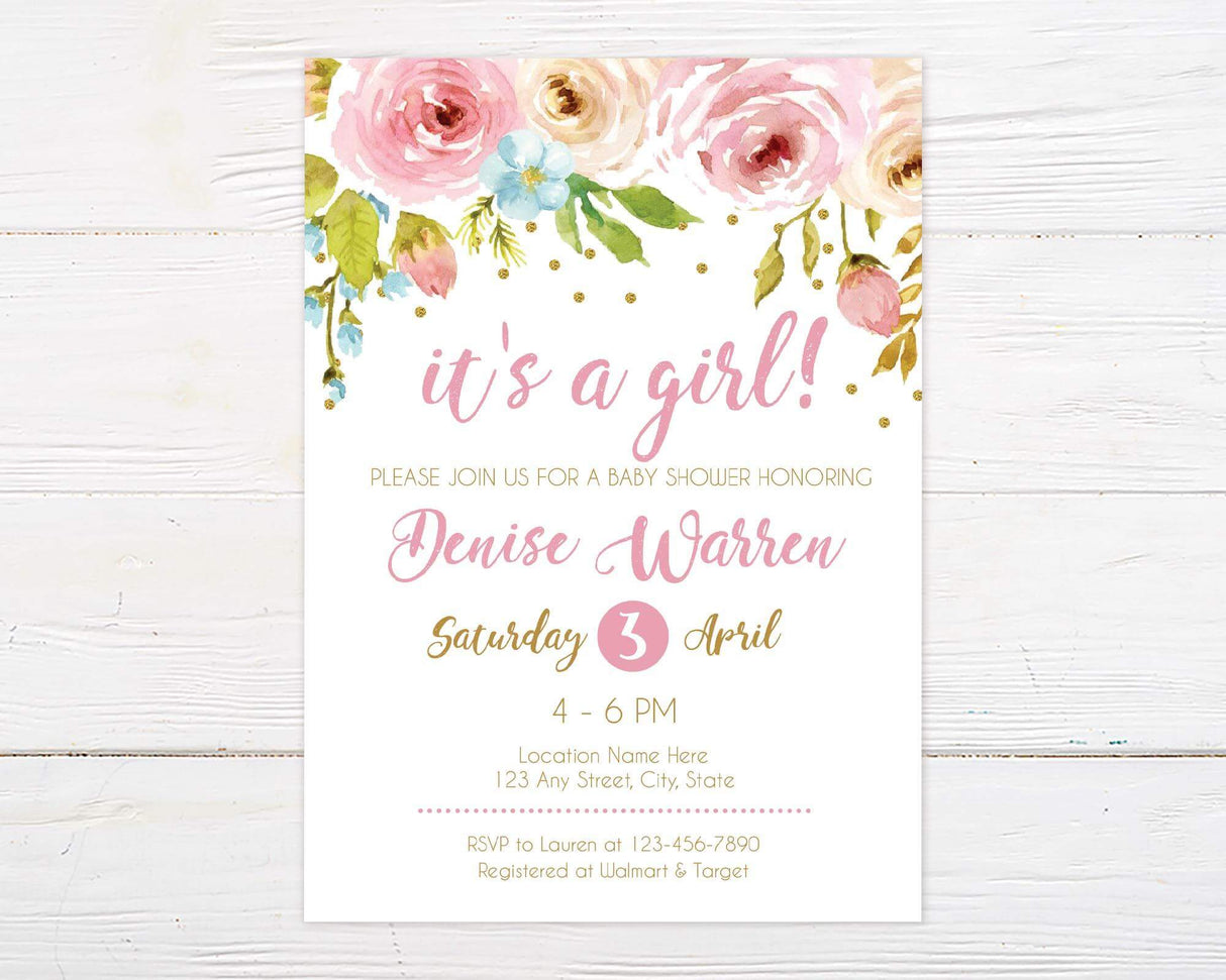 Spring Blossoms Shower - goprintplus