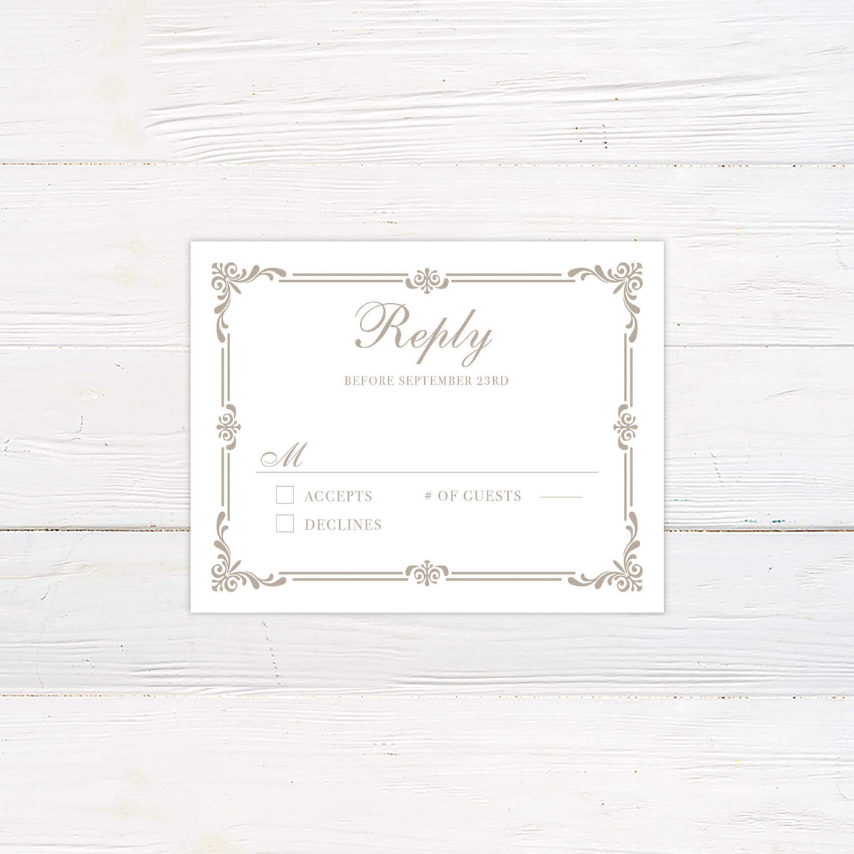 Storybook RSVP - goprintplus