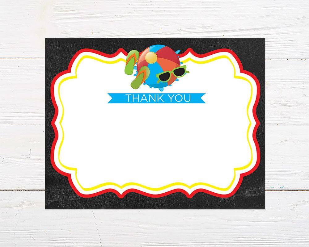 Summer Bash Birthday Invitation - goprintplus