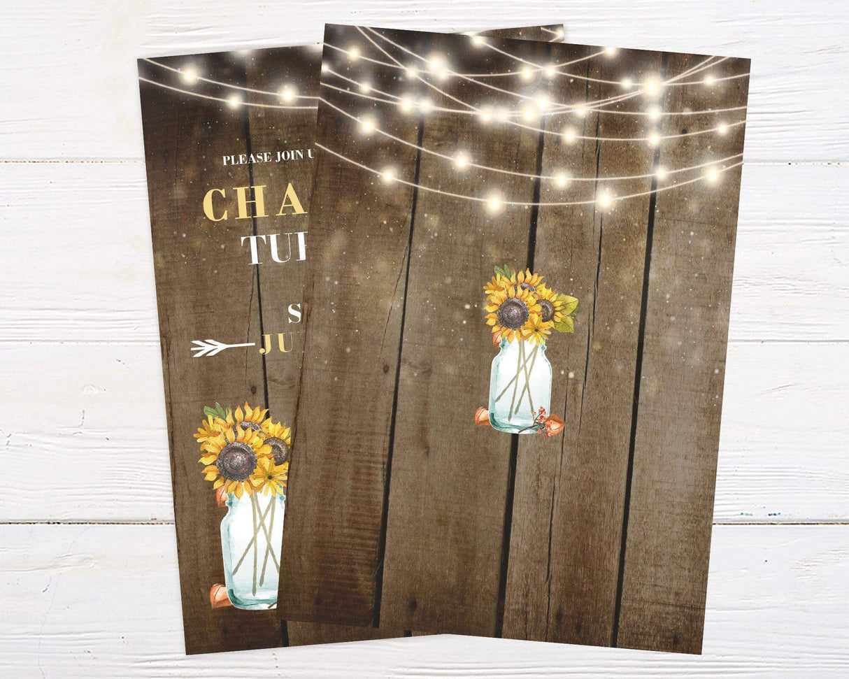 Sunflower Birthday Invitation - goprintplus