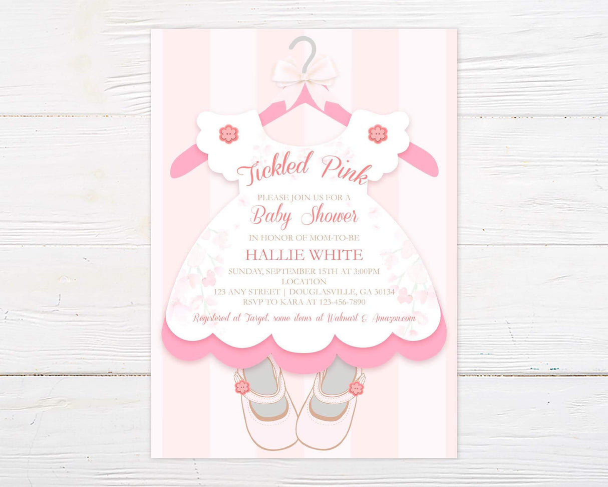 Tickled Pink Dress Shower - goprintplus
