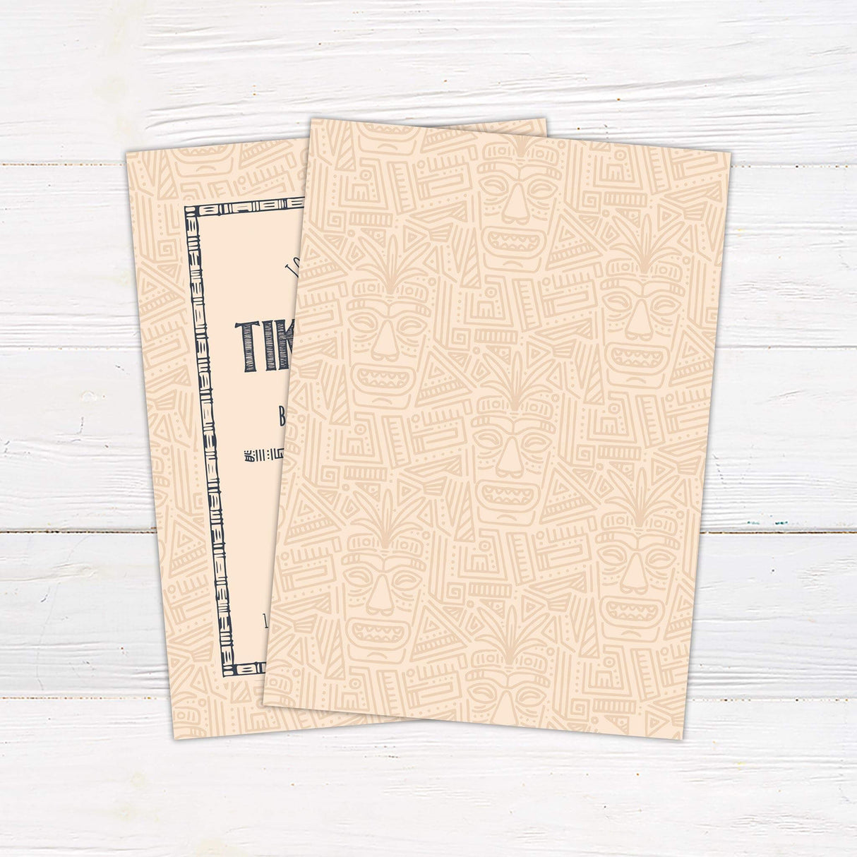 Tiki Time Invitation - goprintplus