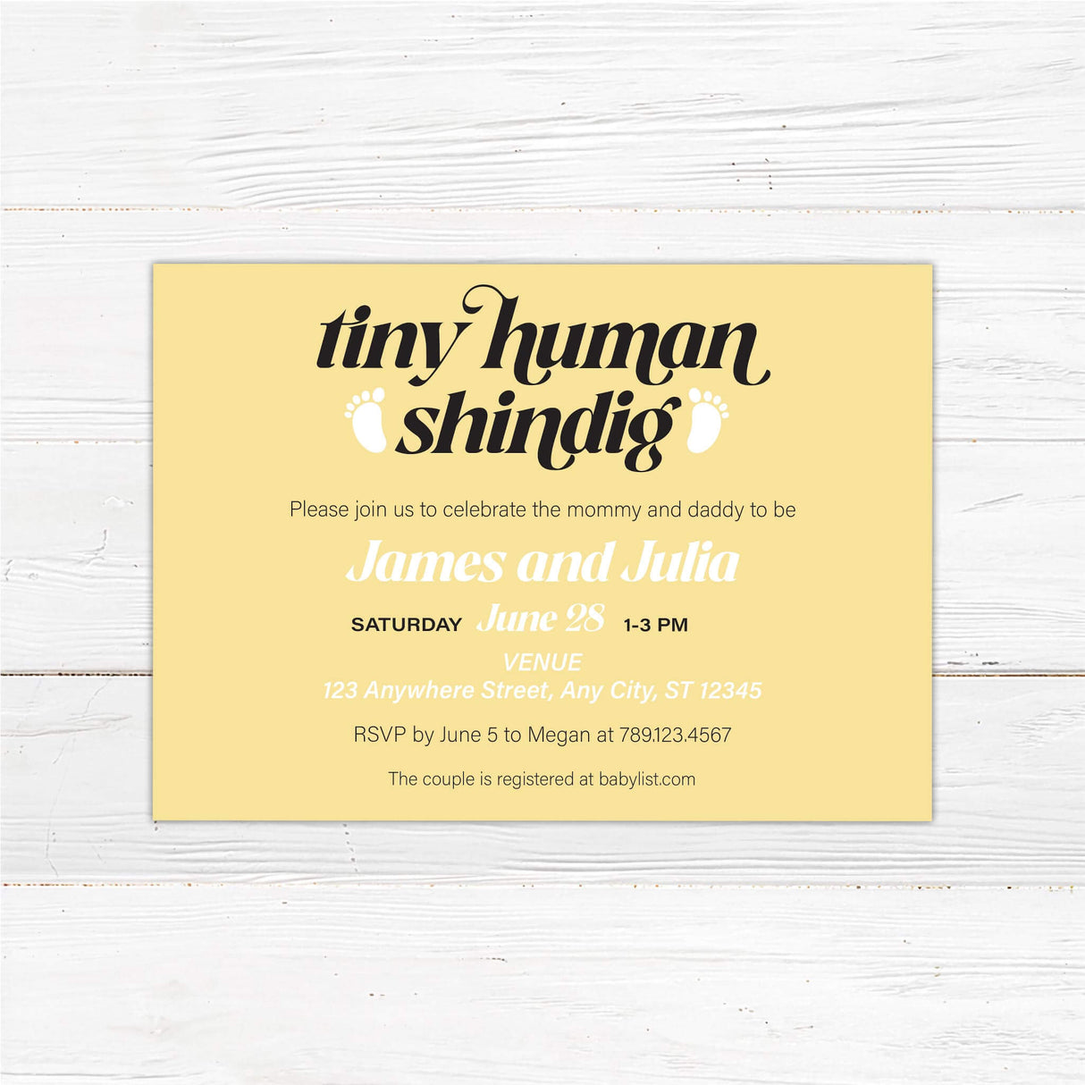 Winzige menschliche Shindig-Dusche