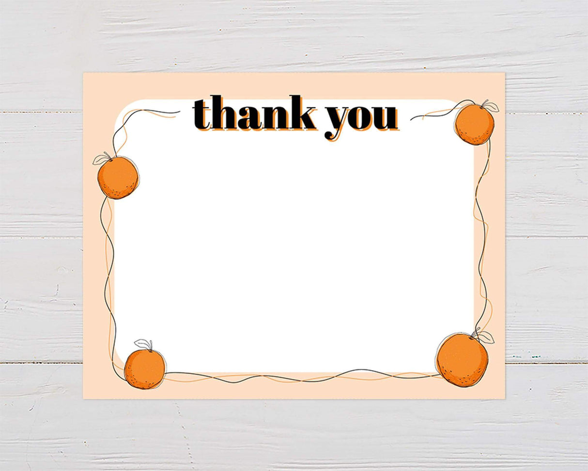 Two Little Cuties Thank You Card - goprintplus