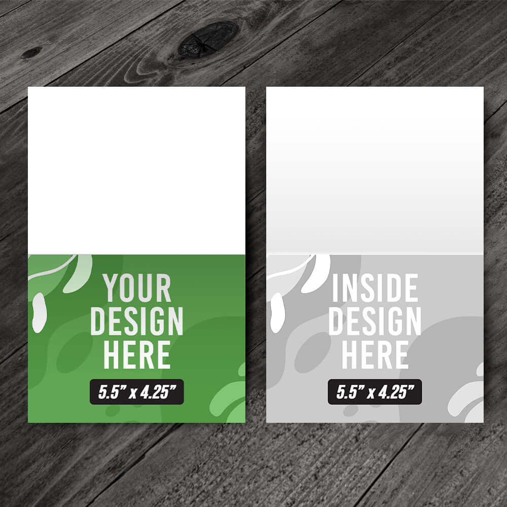 Upload your Print Ready Art - Notecards