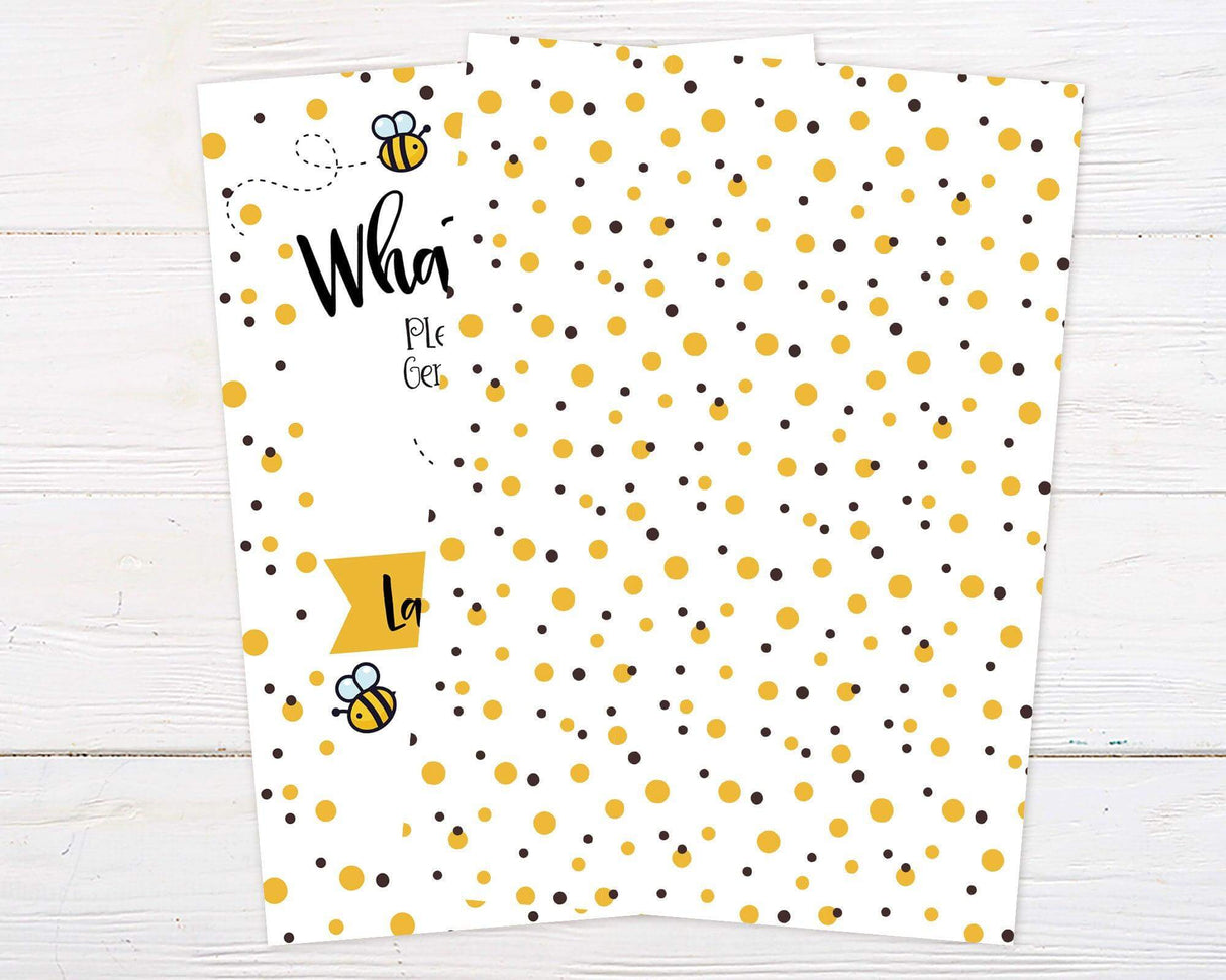 What Will It Bee Shower - goprintplus