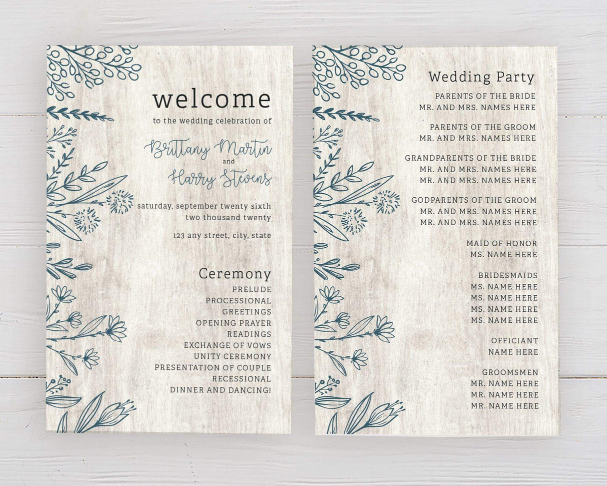 White Wood Botanical Program - goprintplus