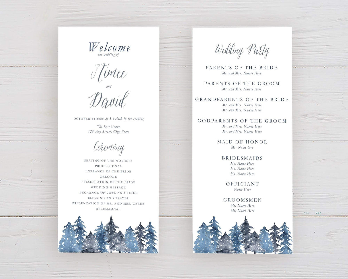 Winter Trees Program - goprintplus