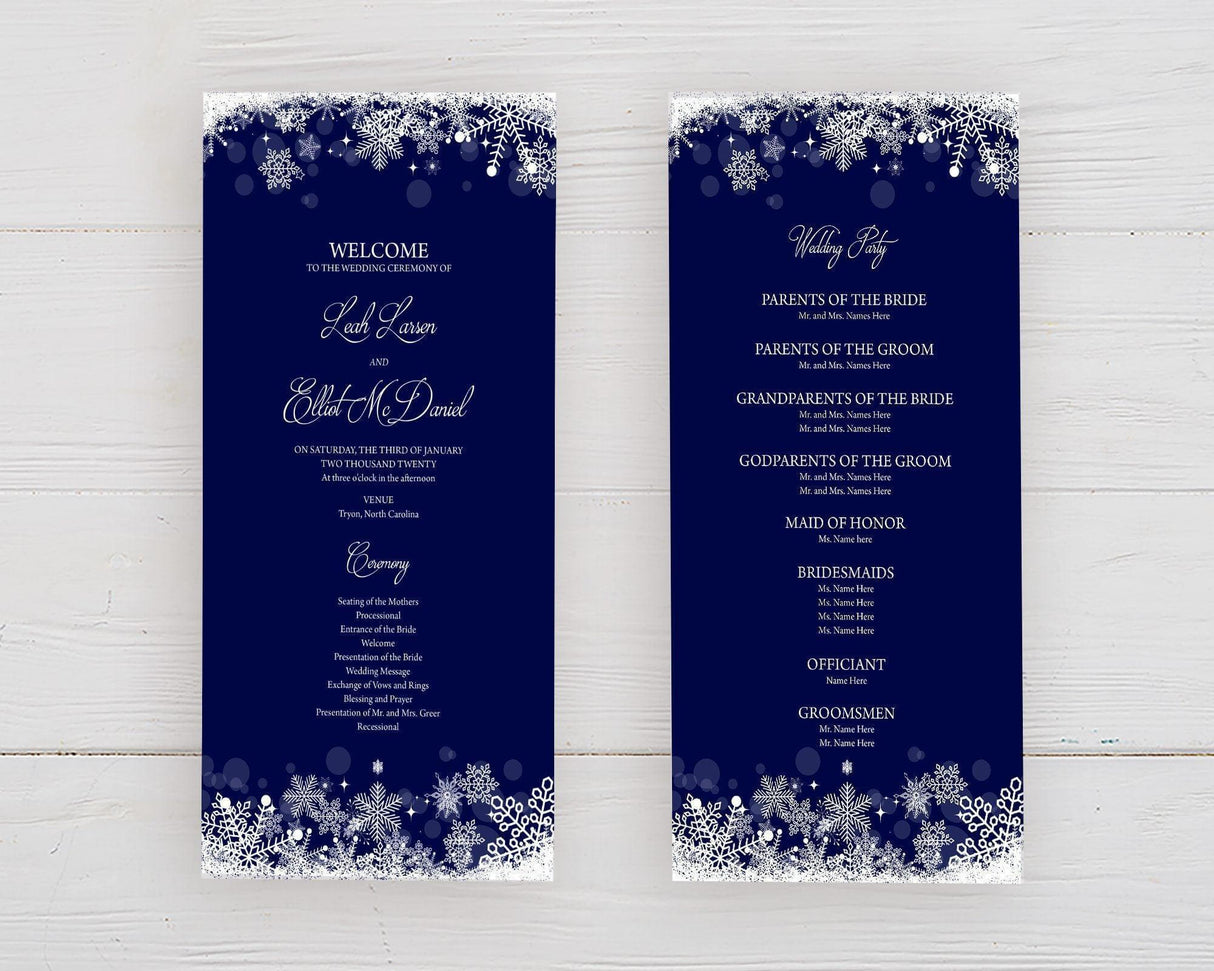 Winter Wonderland Program - goprintplus