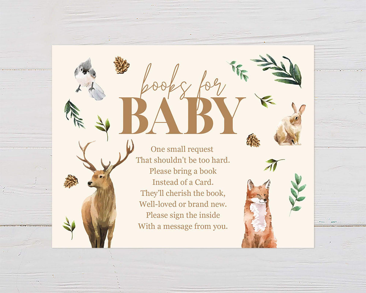 Woodland Wildlife Shower - goprintplus