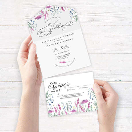 Say "I Do" to Convenience: The Revolutionary All-In-One Wedding Invitation from Go Print Plus - goprintplus