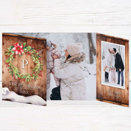 5 Heartwarming Reasons to Send Christmas Cards This Holiday Season with a family photo in winter scenery