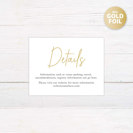 How to Write a Beautiful Thank You in Cursive on a card with gold foil details.