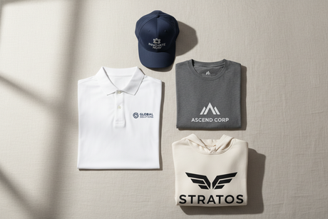 Best Apparel for Company Logos: Polos, Tees, Caps & More