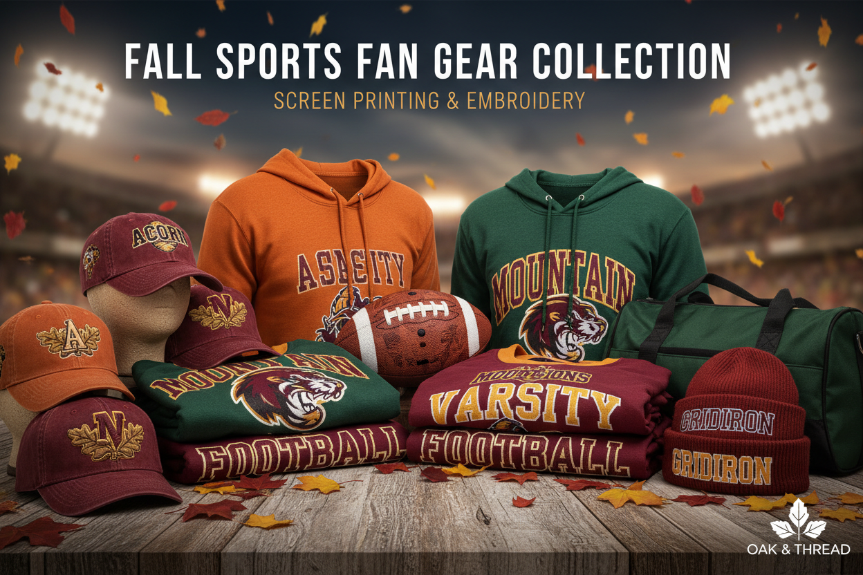 Custom Fall Sports Uniforms & Fan Gear: Get Your Team (and the Bleachers) Ready