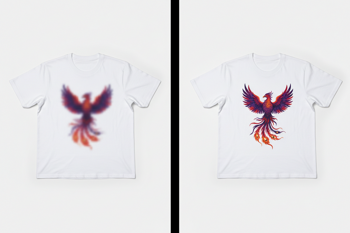 How to Make Print-Ready Files in ChatGPT (So Your Shirt Doesn't Come Out Blurry)