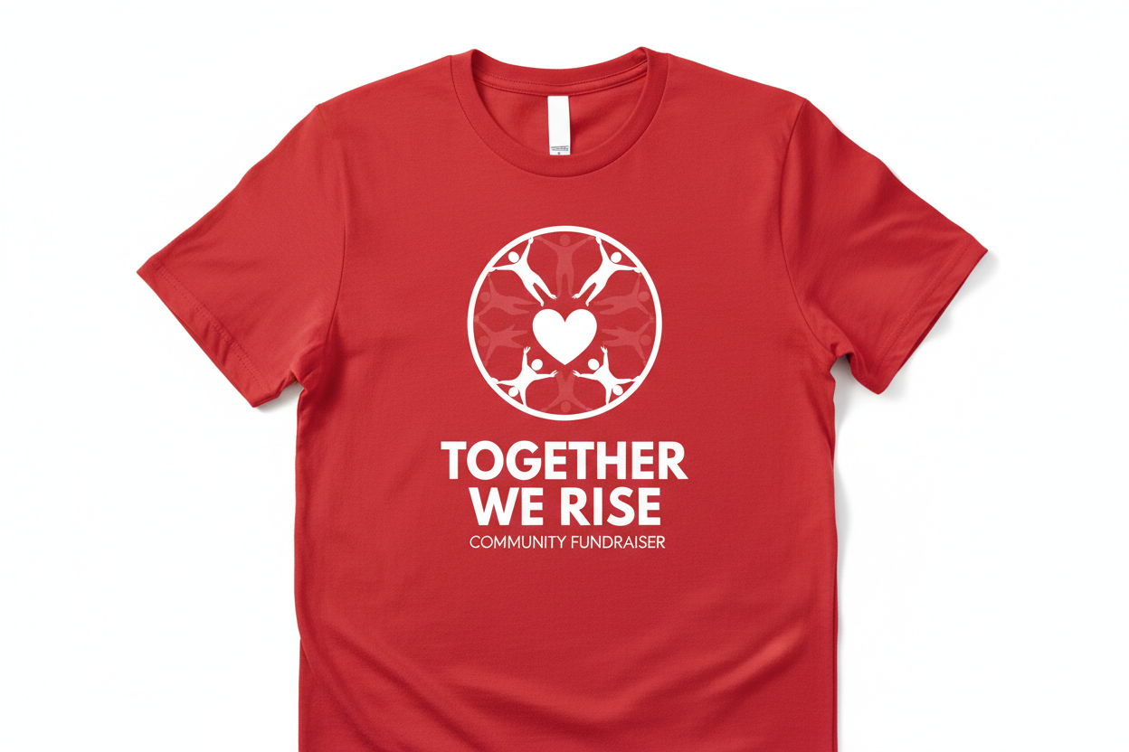 Custom Fundraiser T-Shirts That Actually Sell (and Actually Make Money)