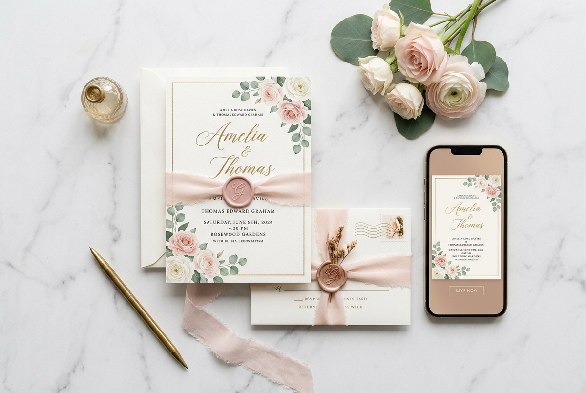 Paper or Digital Wedding Invitations? Why Smart Couples Are Doing Both