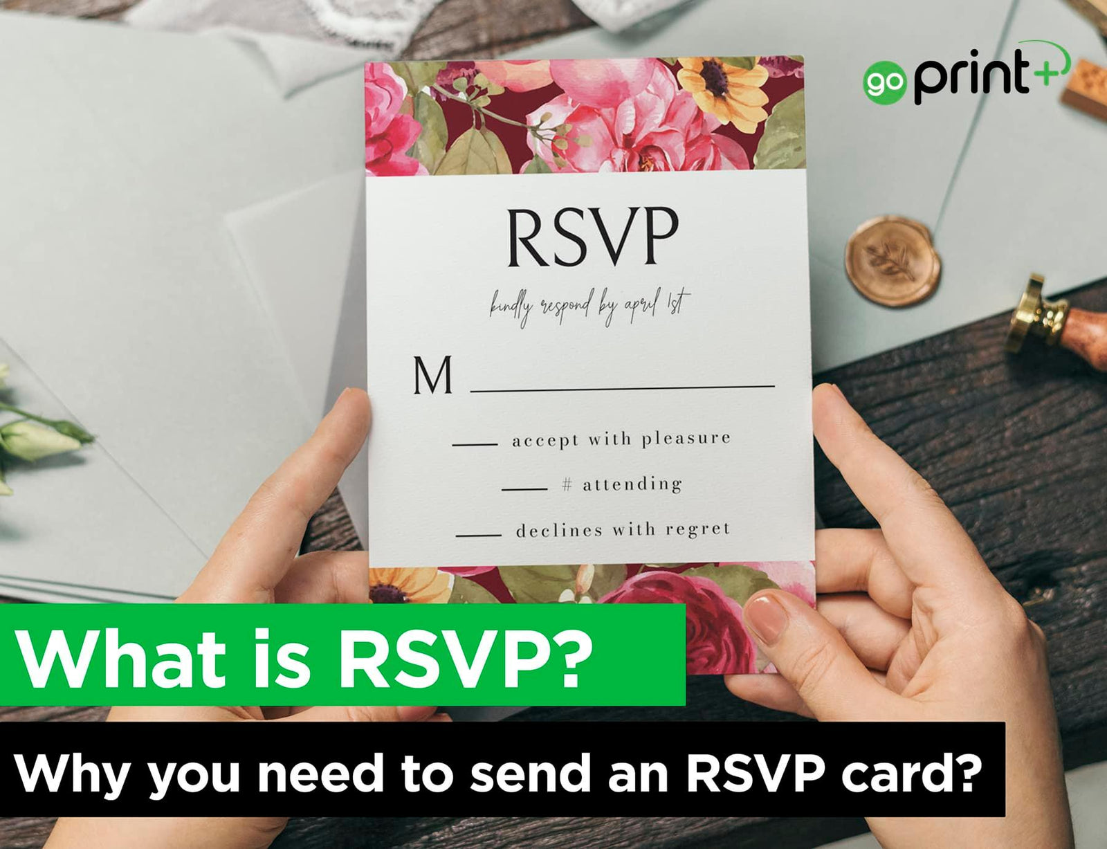 What does RSVP mean and why it is important? - goprintplus