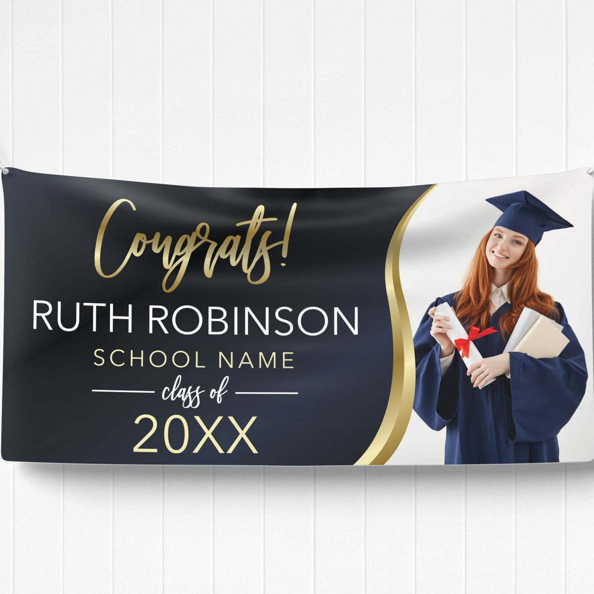 Personalized Graduation Banners for Every Graduate โ Go Print Plus