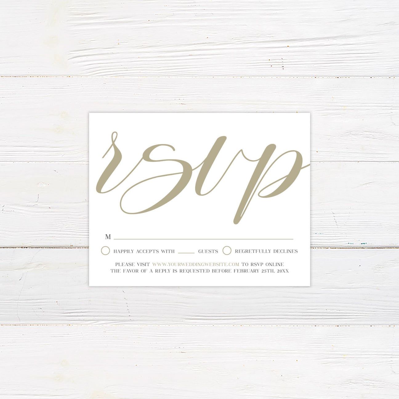 RSVP Cards - goprintplus