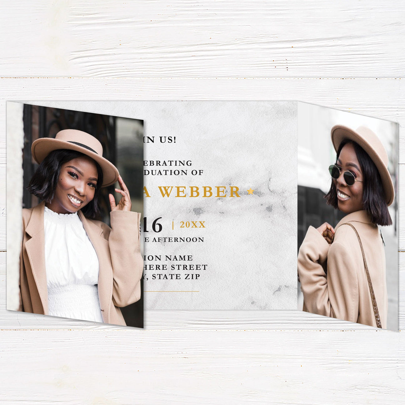 Graduation Gatefold Invitations