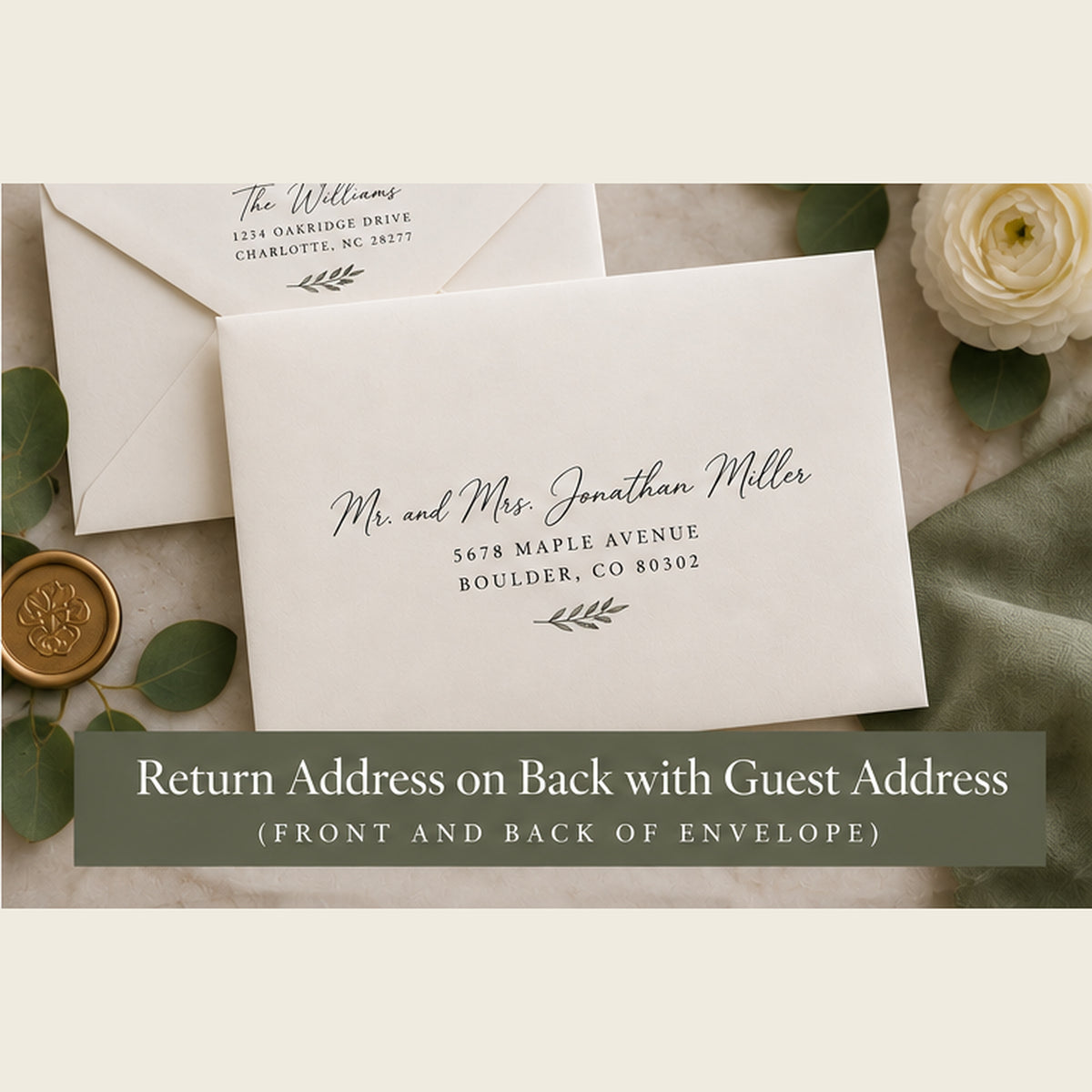 Professional Envelope Addressing