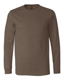 BELLA + CANVAS - Heather CVC Long Sleeve Tee - 3501CVC