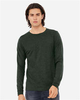 BELLA + CANVAS - Heather CVC Long Sleeve Tee - 3501CVC