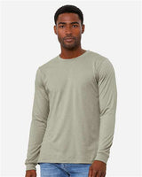 BELLA + CANVAS - Heather CVC Long Sleeve Tee - 3501CVC