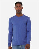 BELLA + CANVAS - Heather CVC Long Sleeve Tee - 3501CVC
