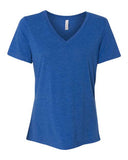 BELLA + CANVAS - Women's Relaxed Triblend V-Neck Tee - 6415