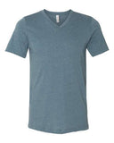 BELLA + CANVAS - Unisex Heather CVC V-Neck Tee - 3005CVC