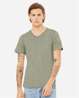 BELLA + CANVAS - Unisex Heather CVC V-Neck Tee - 3005CVC