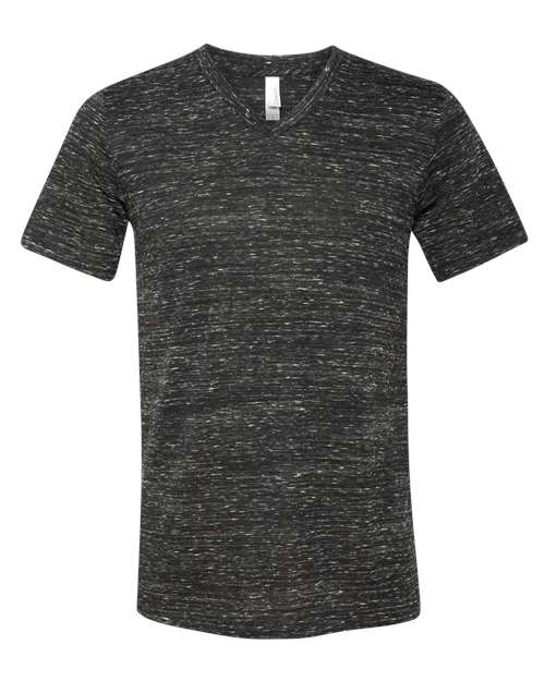 BELLA + CANVAS - Unisex Textured Jersey V-Neck Tee - 3655C