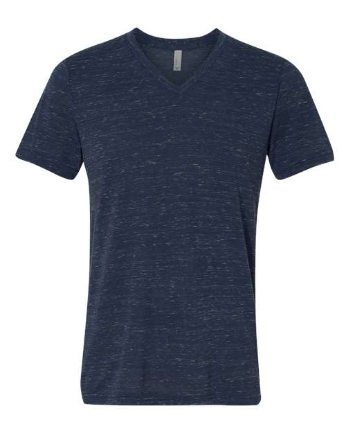 BELLA + CANVAS - Unisex Textured Jersey V-Neck Tee - 3655C