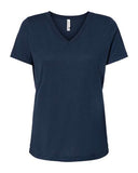 BELLA + CANVAS - Women's Relaxed Triblend V-Neck Tee - 6415